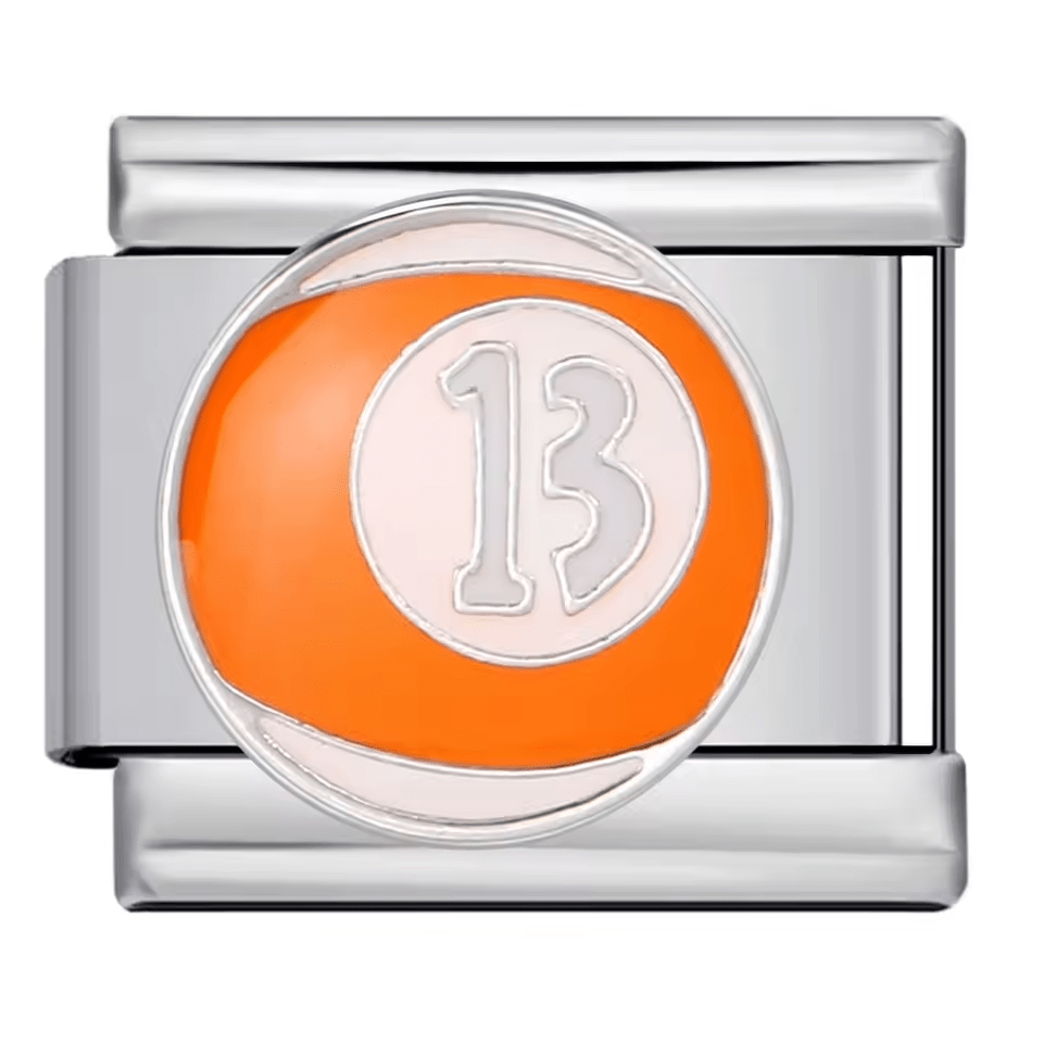 13 Ball 9mm Italian charm compatible with all Italian charm bracelets