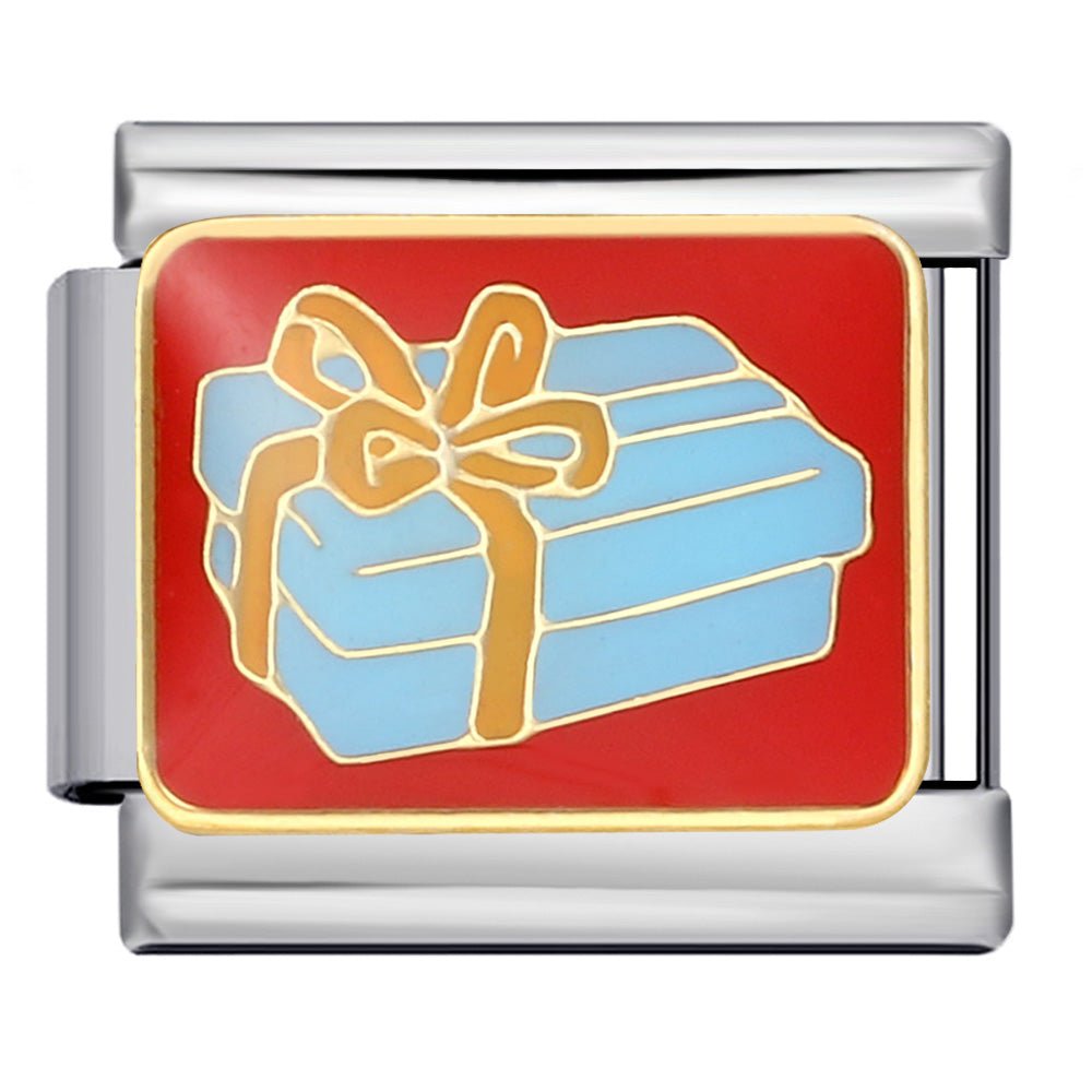 Christmas present Italian charm 9mm