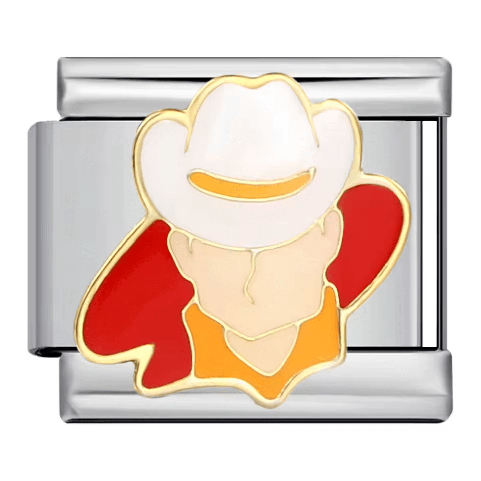 Cowboy hat western Italian charm 9mm