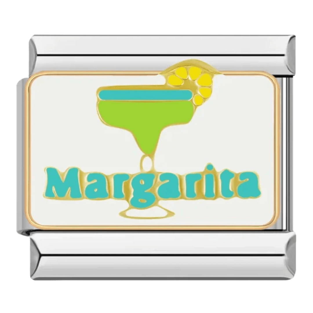 Margarita 9mm Italian charm by Charmette compatible with all Italian charm bracelets