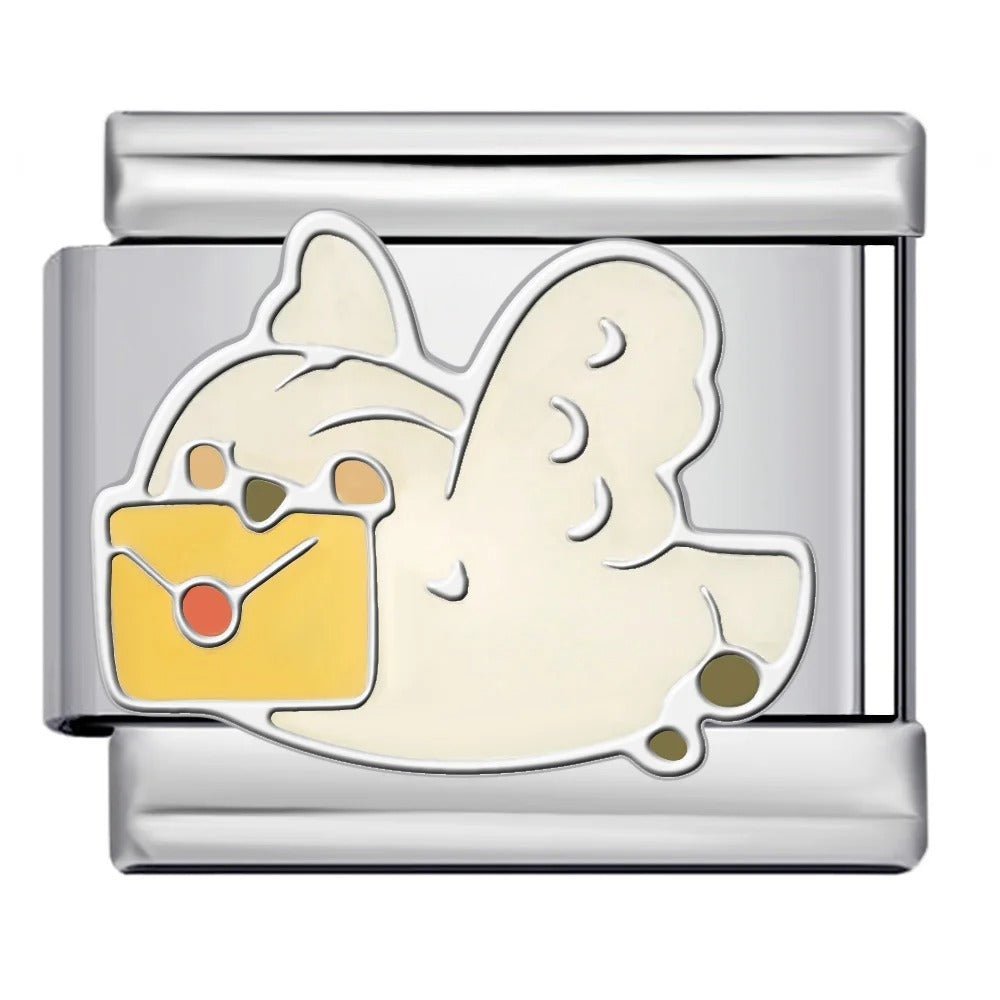 Messenger owl Italian charm 9mm