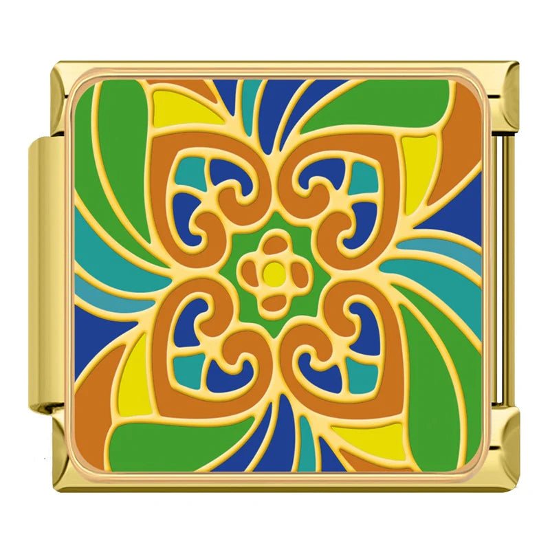 Art Pattern 12 - – Italian Charm Bracelet by Charmette