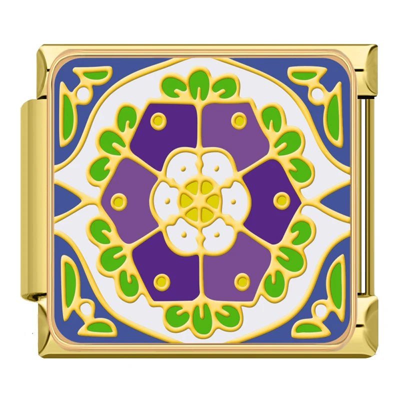 Art Pattern 9 - – Italian Charm Bracelet by Charmette