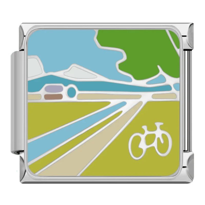Biking - – Italian Charm Bracelet by Charmette