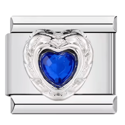 Blue Heart - – Italian Charm Bracelet by Charmette