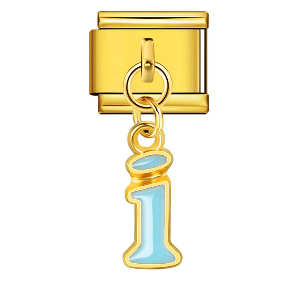Dangling Letter (I) - โ Italian Charm Bracelet by Charmette