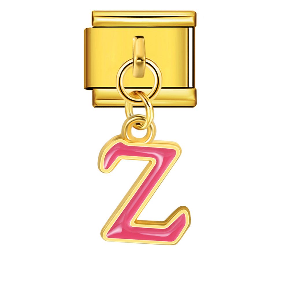 Dangling Letter (Z) - ā Italian Charm Bracelet by Charmette