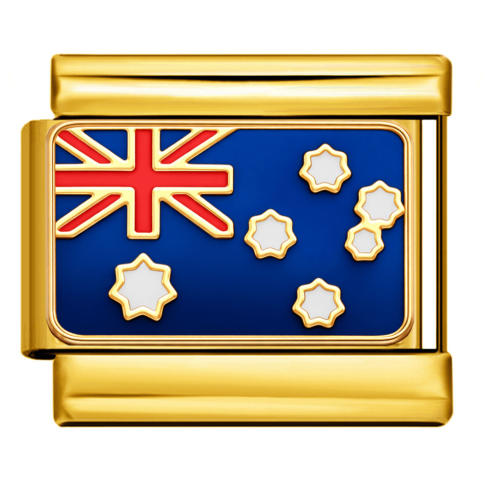 Flag (Australia) - – Italian Charm Bracelet by Charmette
