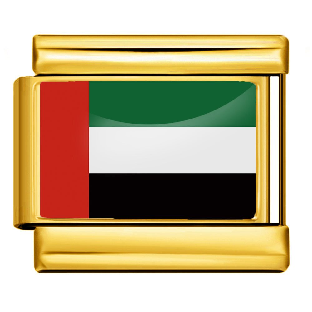 Flag (United Arab Emirates) - – Italian Charm Bracelet by Charmette