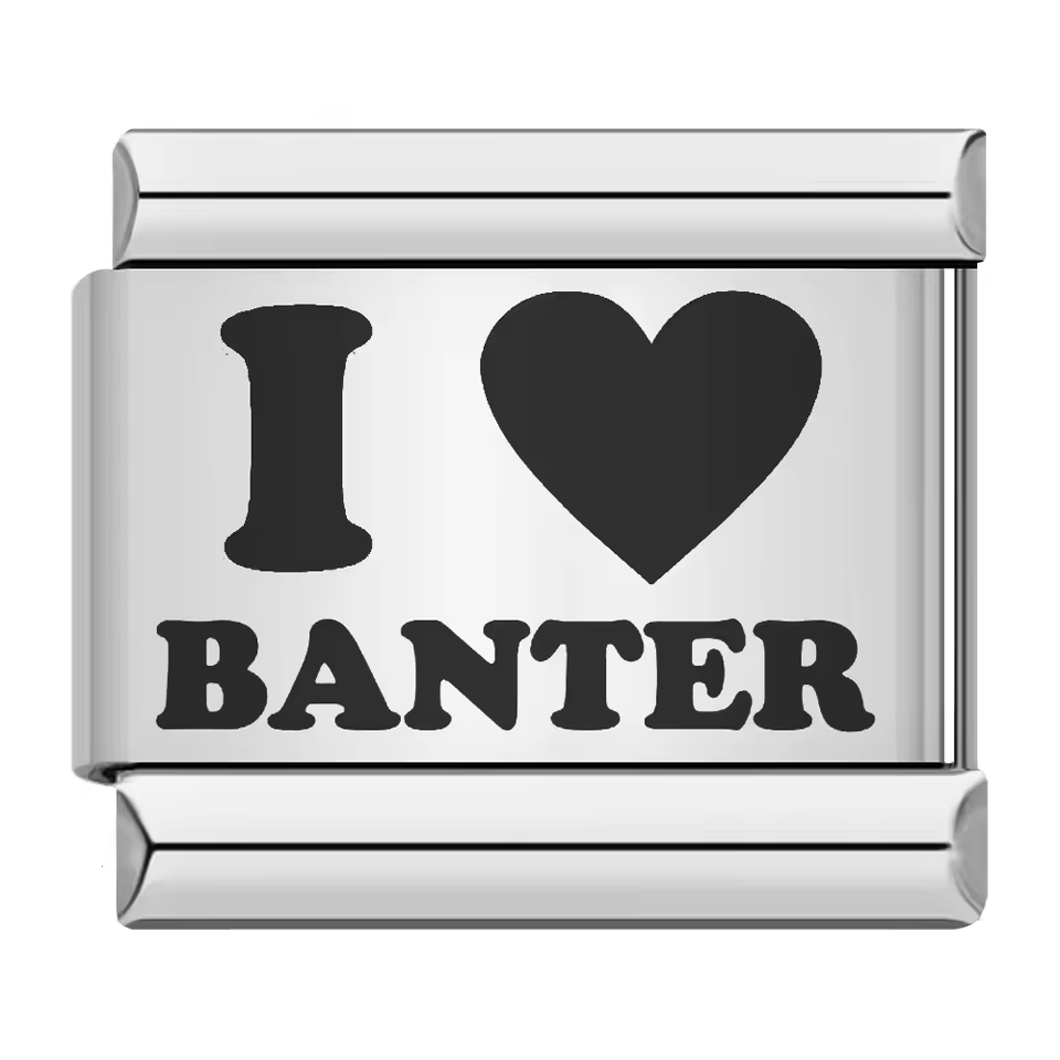 I <3 Banter - โ Italian Charm Bracelet by Charmette