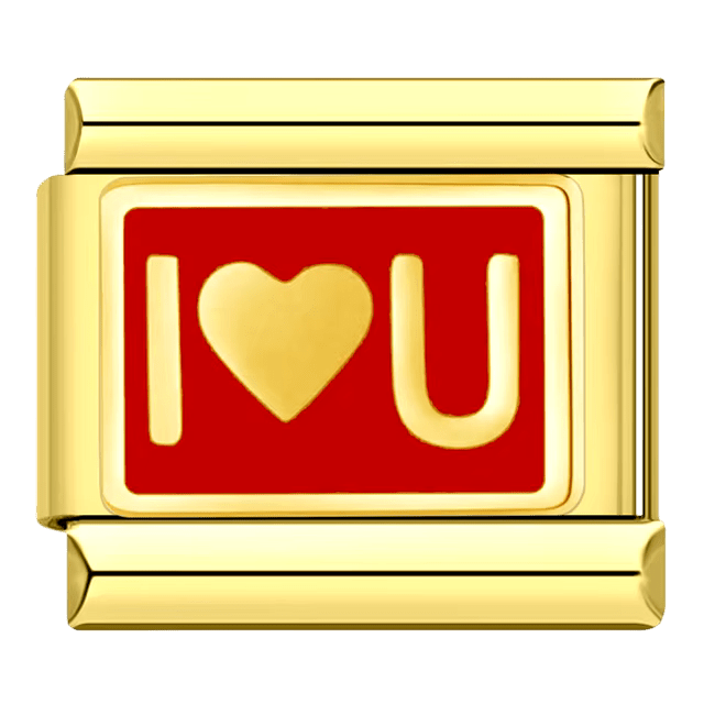 I <3 U - – Italian Charm Bracelet by Charmette