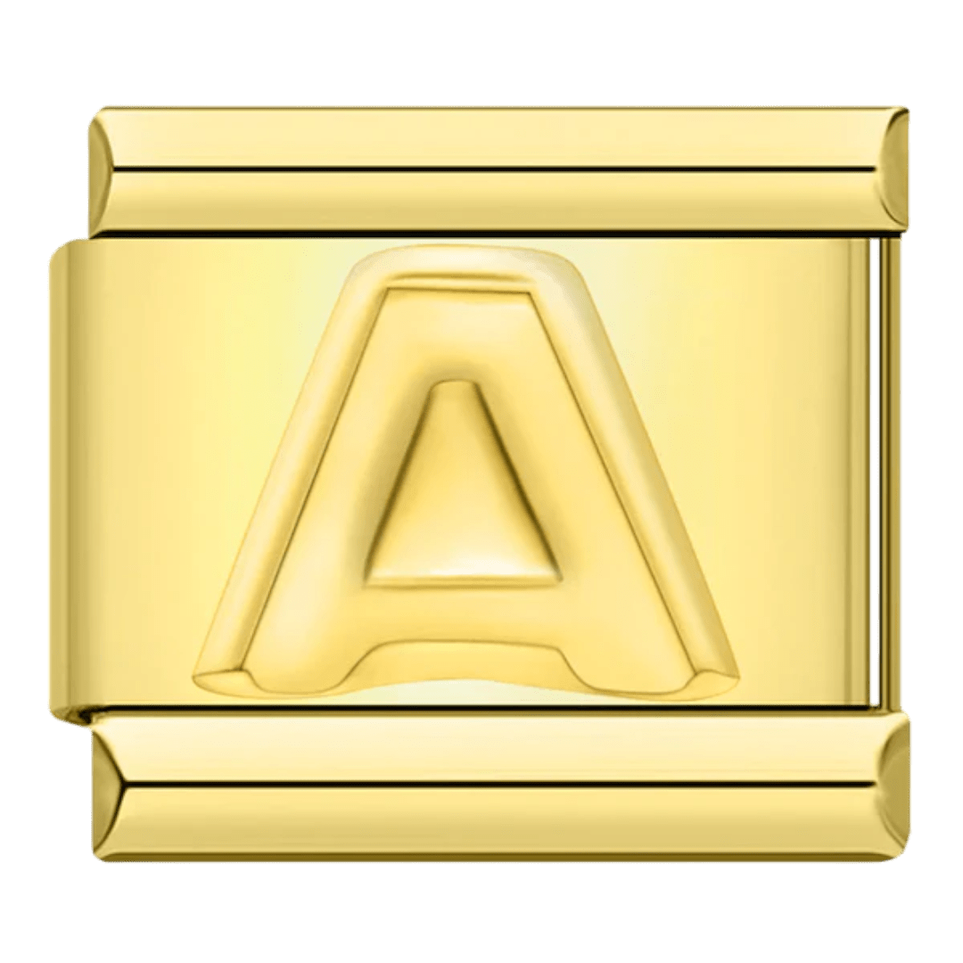 Letter (A) - – Italian Charm Bracelet by Charmette