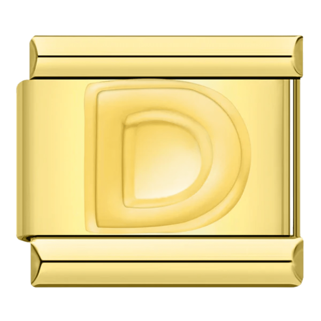 Letter (D) - – Italian Charm Bracelet by Charmette