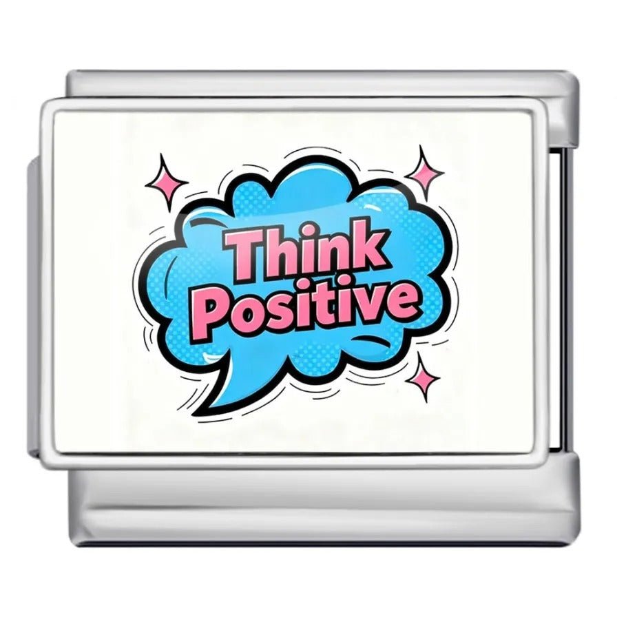 Think positive - โ Italian Charm Bracelet by Charmette