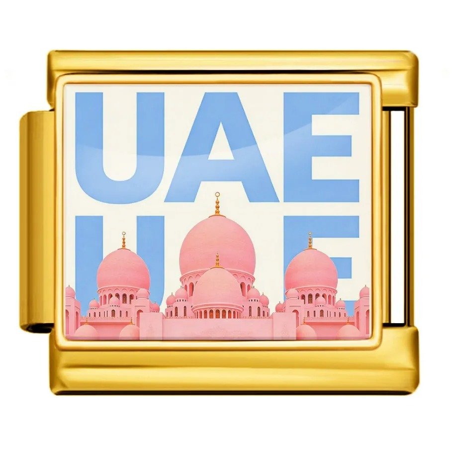 United Arab Emirates - โ Italian Charm Bracelet by Charmette
