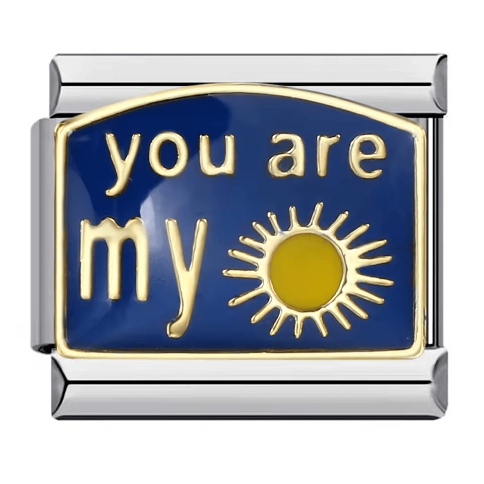 You Are My Sunshine - – Italian Charm Bracelet by Charmette
