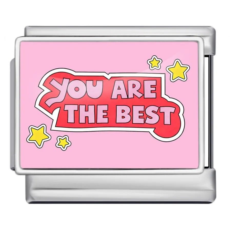 You are the best - โ Italian Charm Bracelet by Charmette