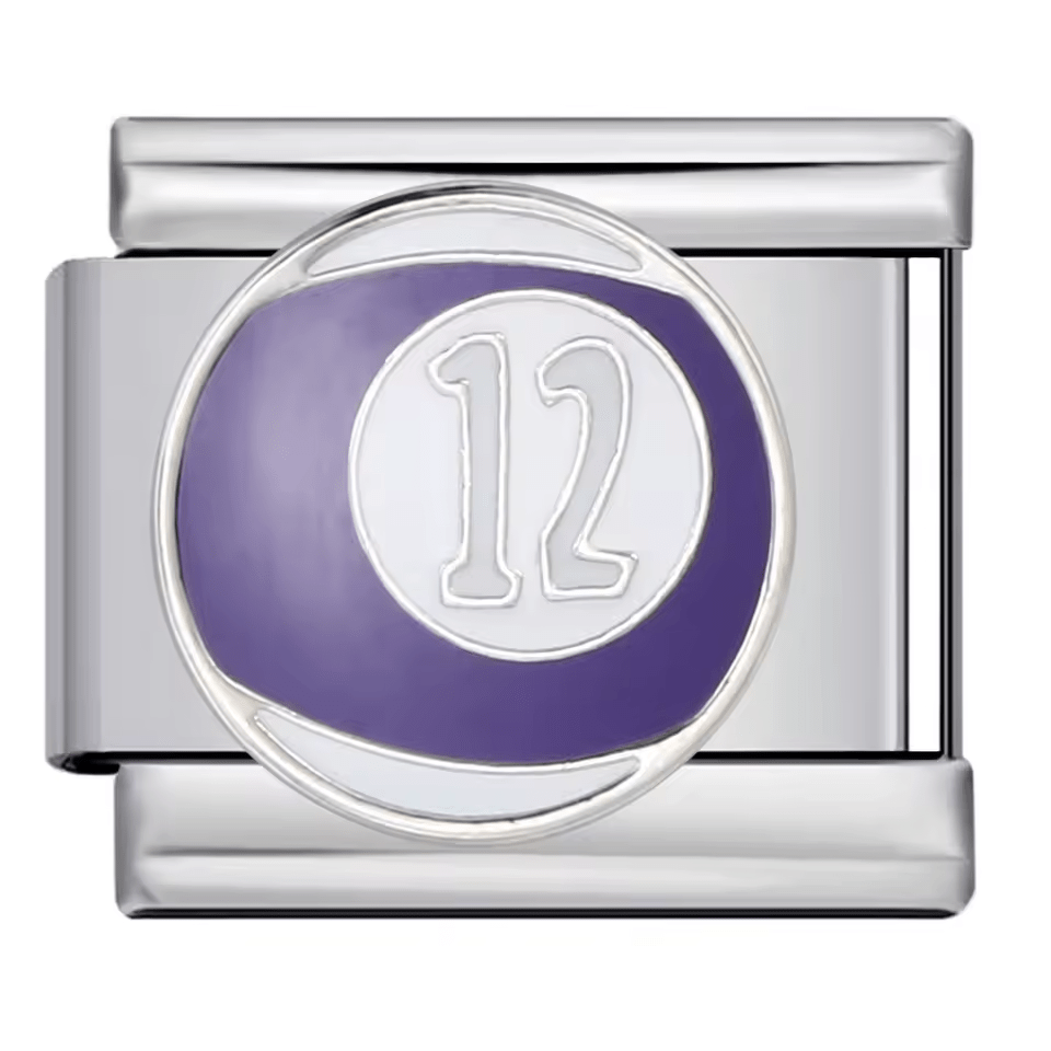 12 Ball 9mm Italian charm compatible with all Italian charm bracelets