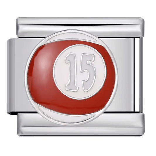 15 Ball 9mm Italian charm compatible with all Italian charm bracelets