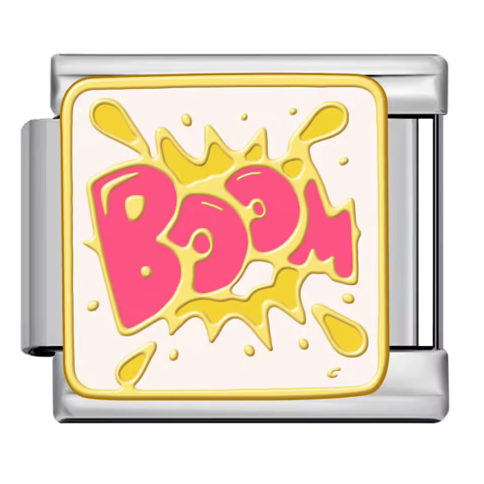 Boom Italian charm 9mm