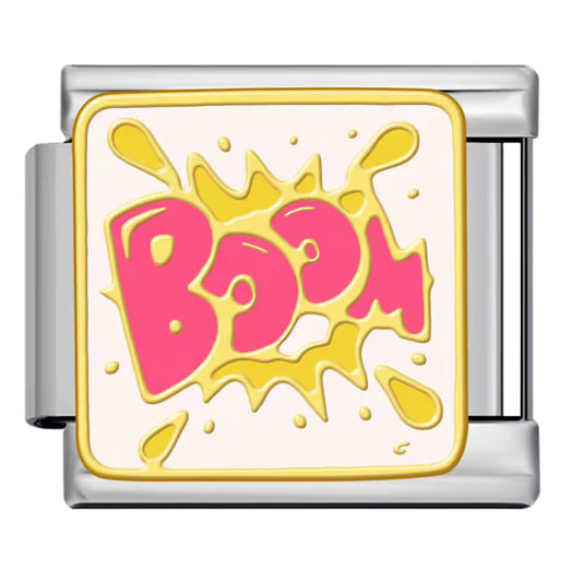 Boom Italian charm 9mm