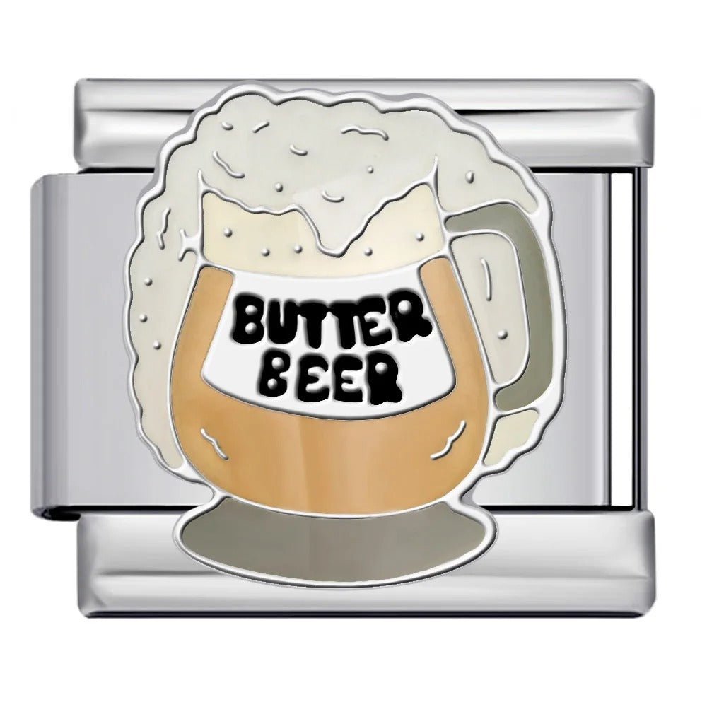 Butter beer Italian charm 9mm