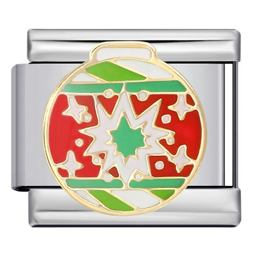 Christmas ornament Italian charm 9mm