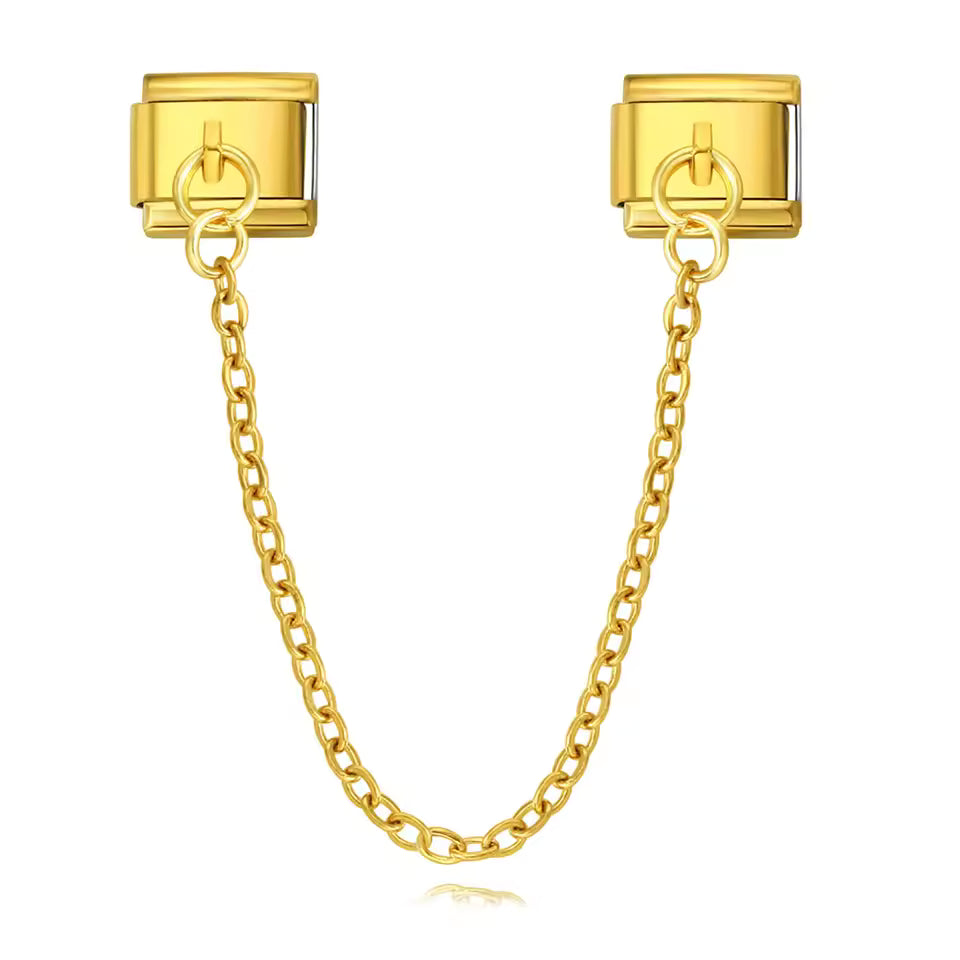 Classic chain Italian charm 9mm for custom charm bracelets by Charmette