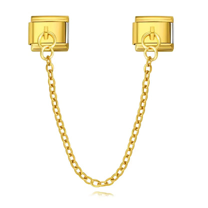 Classic chain Italian charm 9mm for custom charm bracelets by Charmette