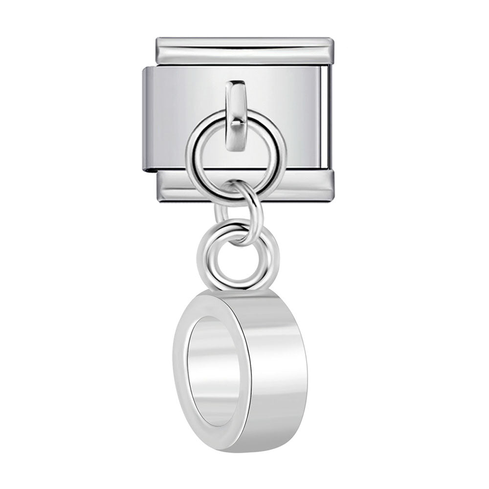 Dangling Circle Italian Charm (9mm) | Charmette