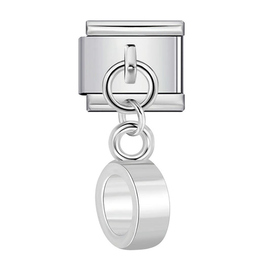 Dangling Circle Italian Charm (9mm) | Charmette