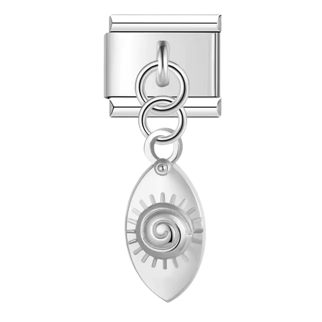 Dangling sun Italian charm 9mm celestial sun charm for Italian charm bracelet