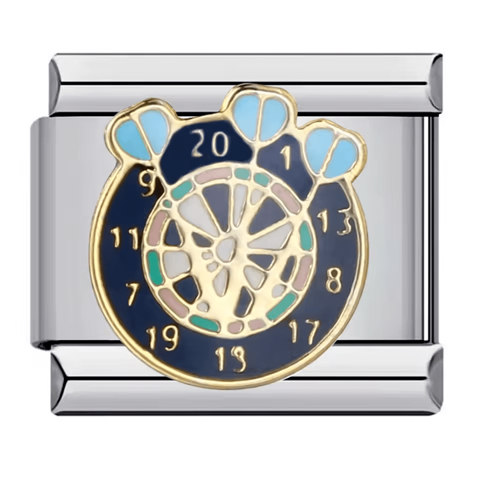 Dart board Italian charm 9mm game design