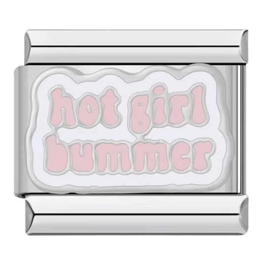 Hot Girl Summer 9mm Italian charm by Charmette compatible with all Italian charm bracelets