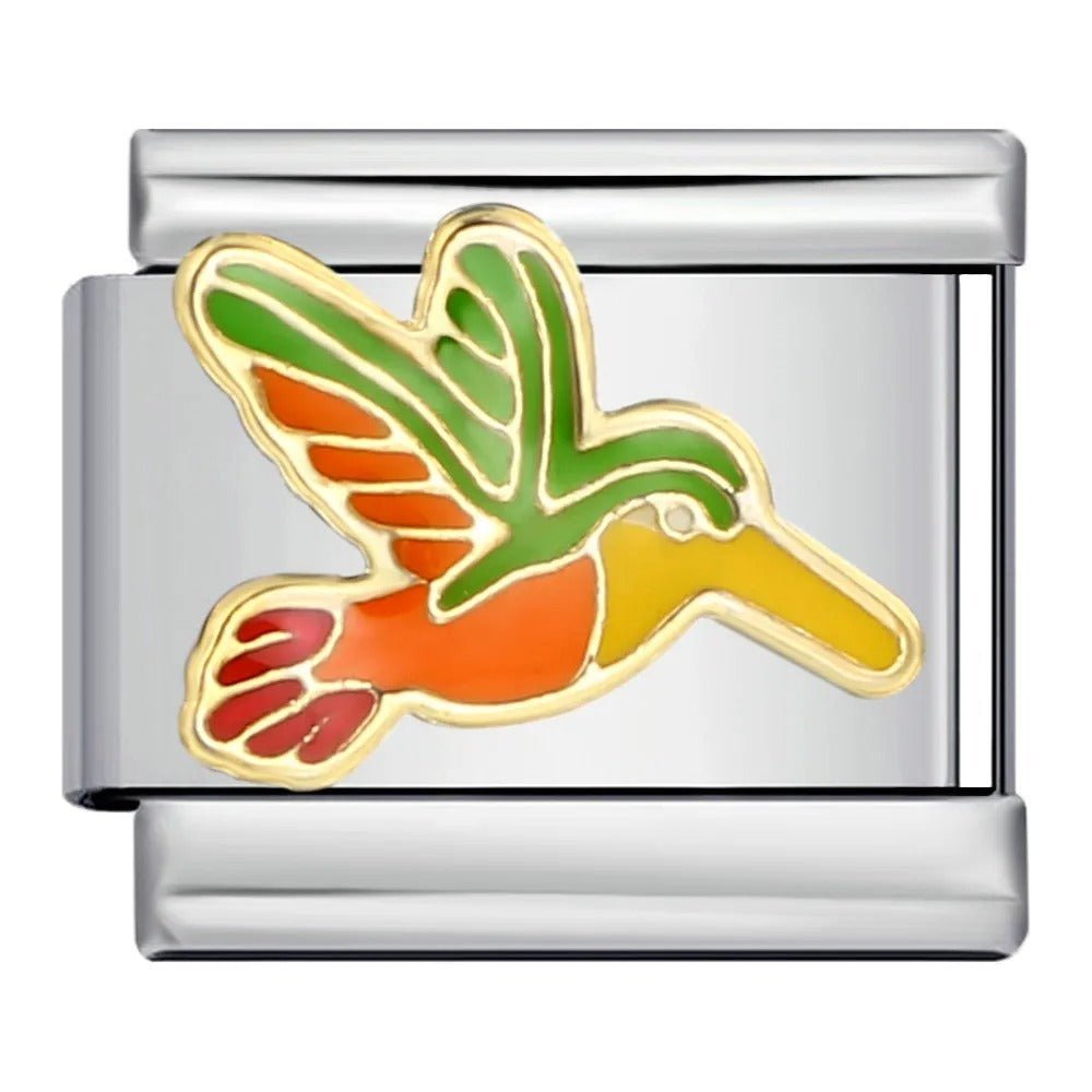Hummingbird Italian charm 9mm