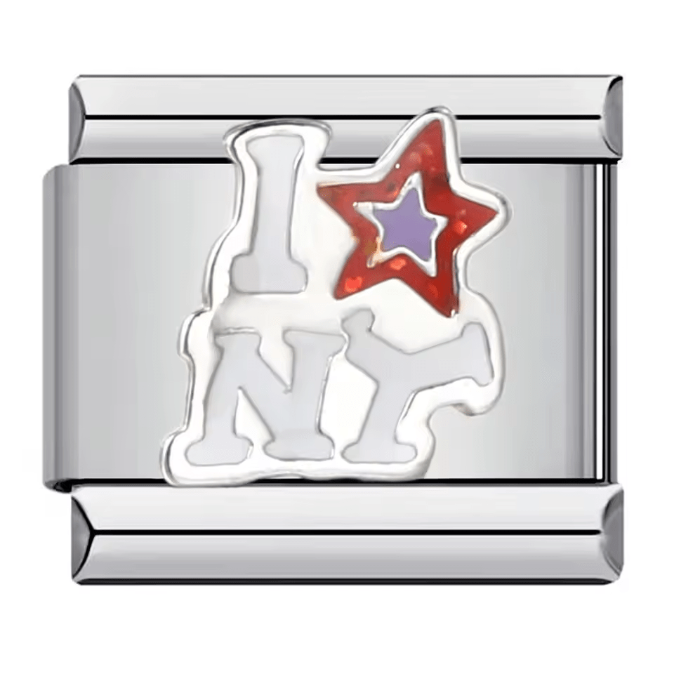 I love New York Italian charm 9mm city design