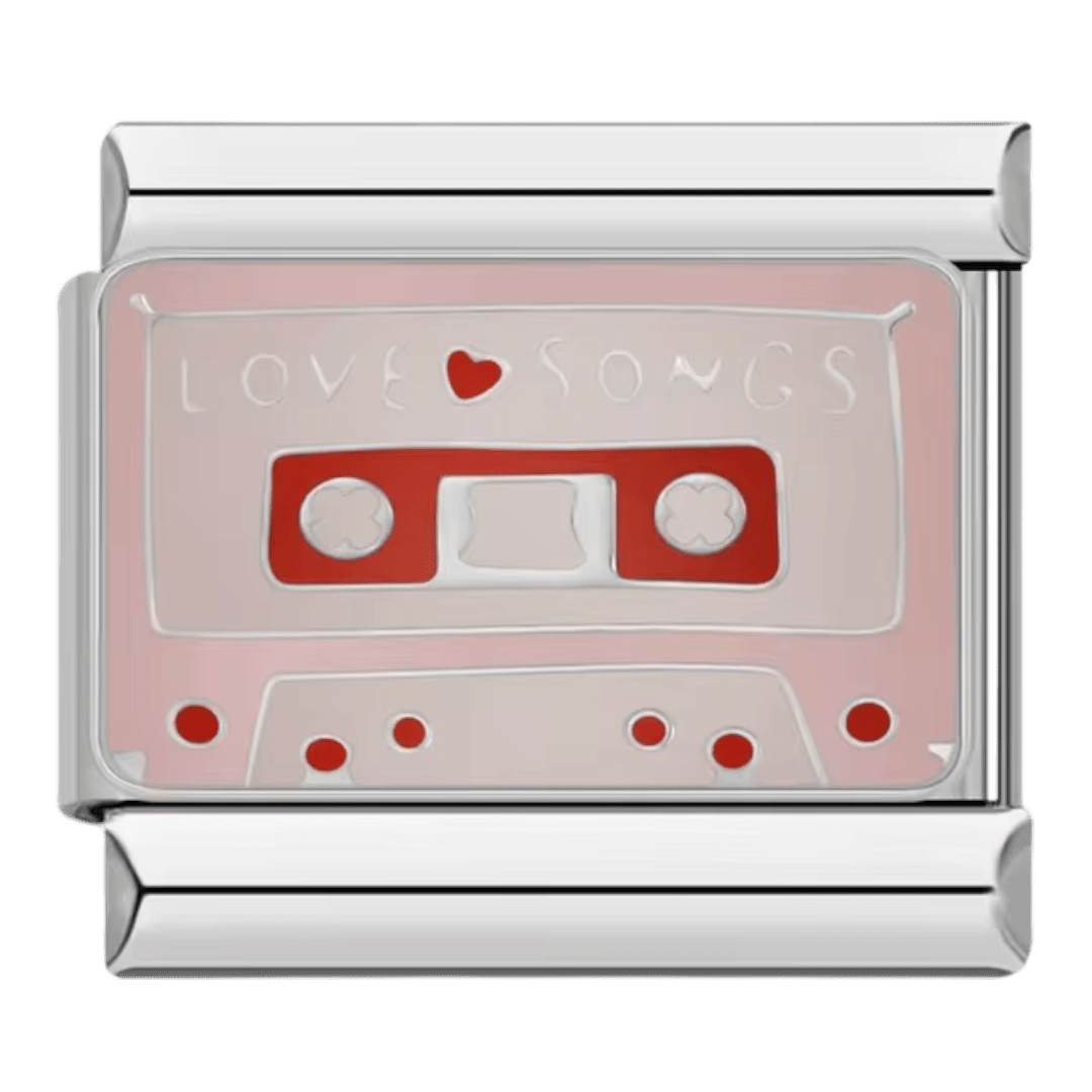 Love Songs 9mm Italian charm by Charmette compatible with all Italian charm bracelets