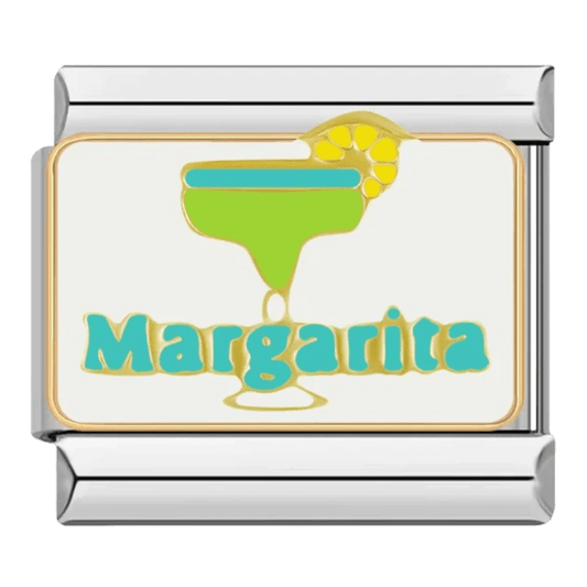 Margarita 9mm Italian charm by Charmette compatible with all Italian charm bracelets