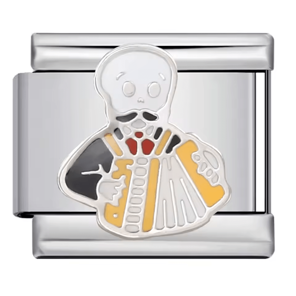 Mariachi Italian charm 9mm music themed design