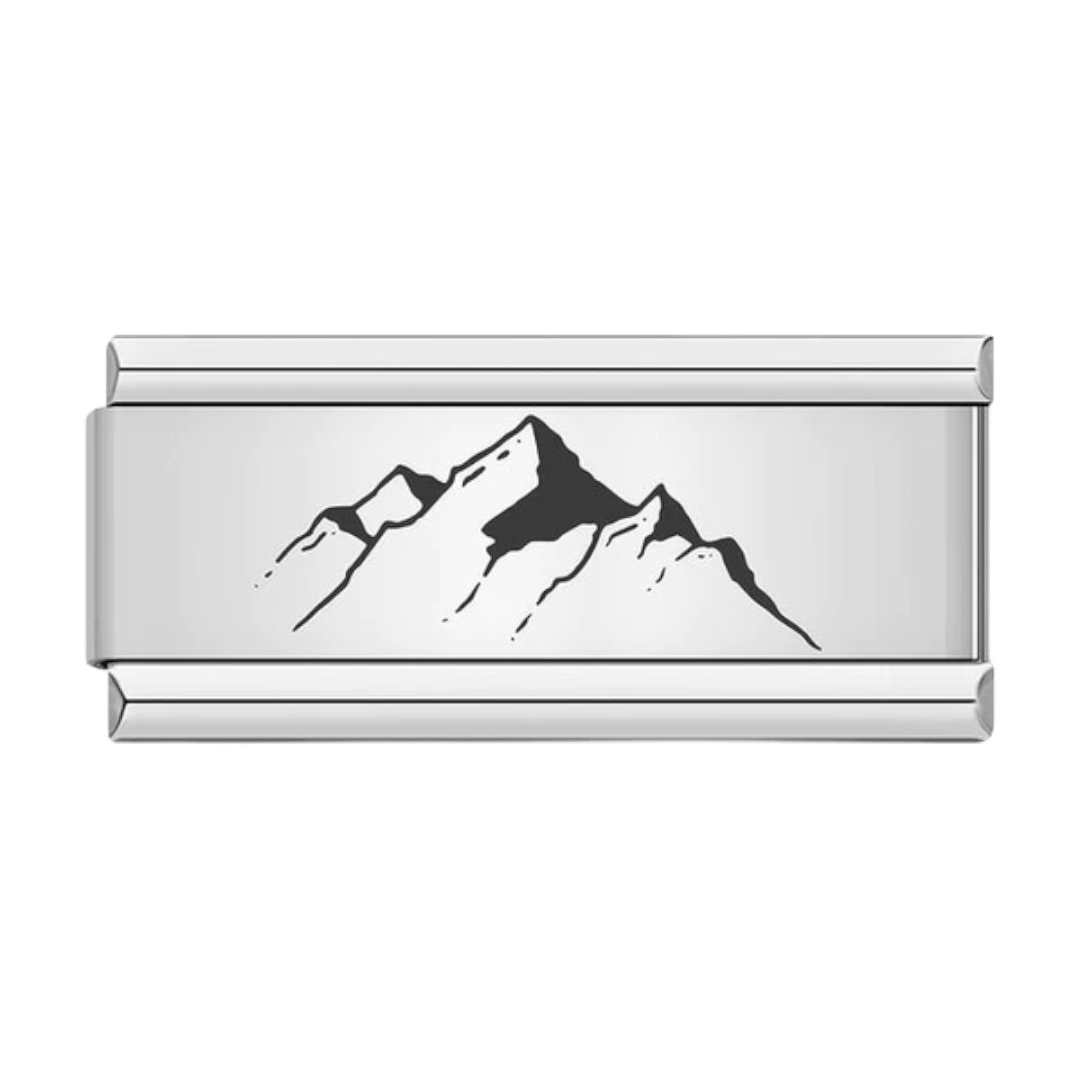 Mountain range Italian charm 9mm mountain charm for Italian charm bracelet