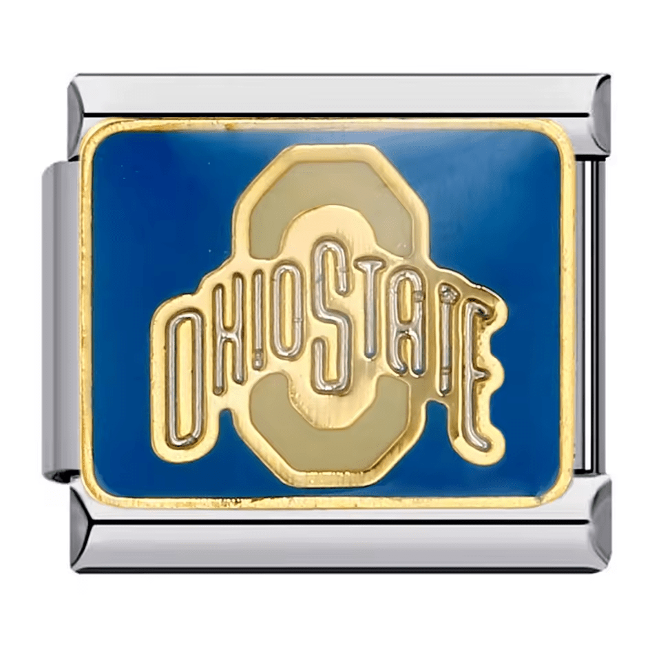 Ohio State Italian charm 9mm collegiate logo design
