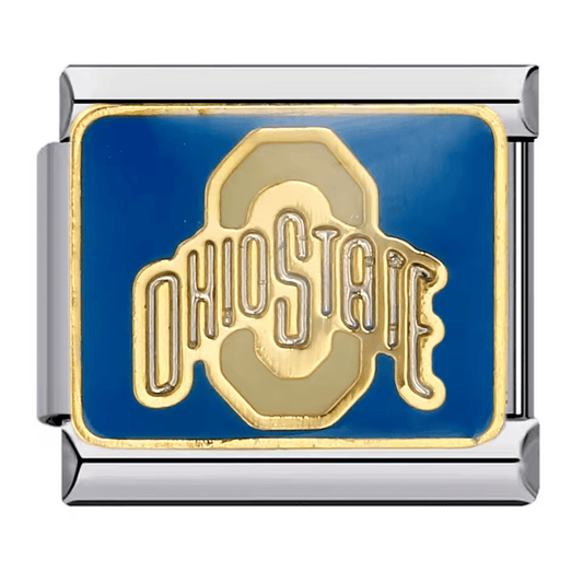 Ohio State Italian charm 9mm collegiate logo design