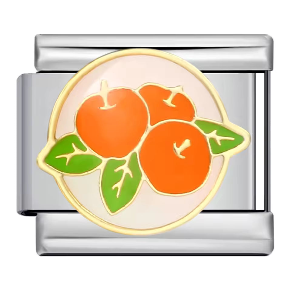 Peaches Italian charm 9mm