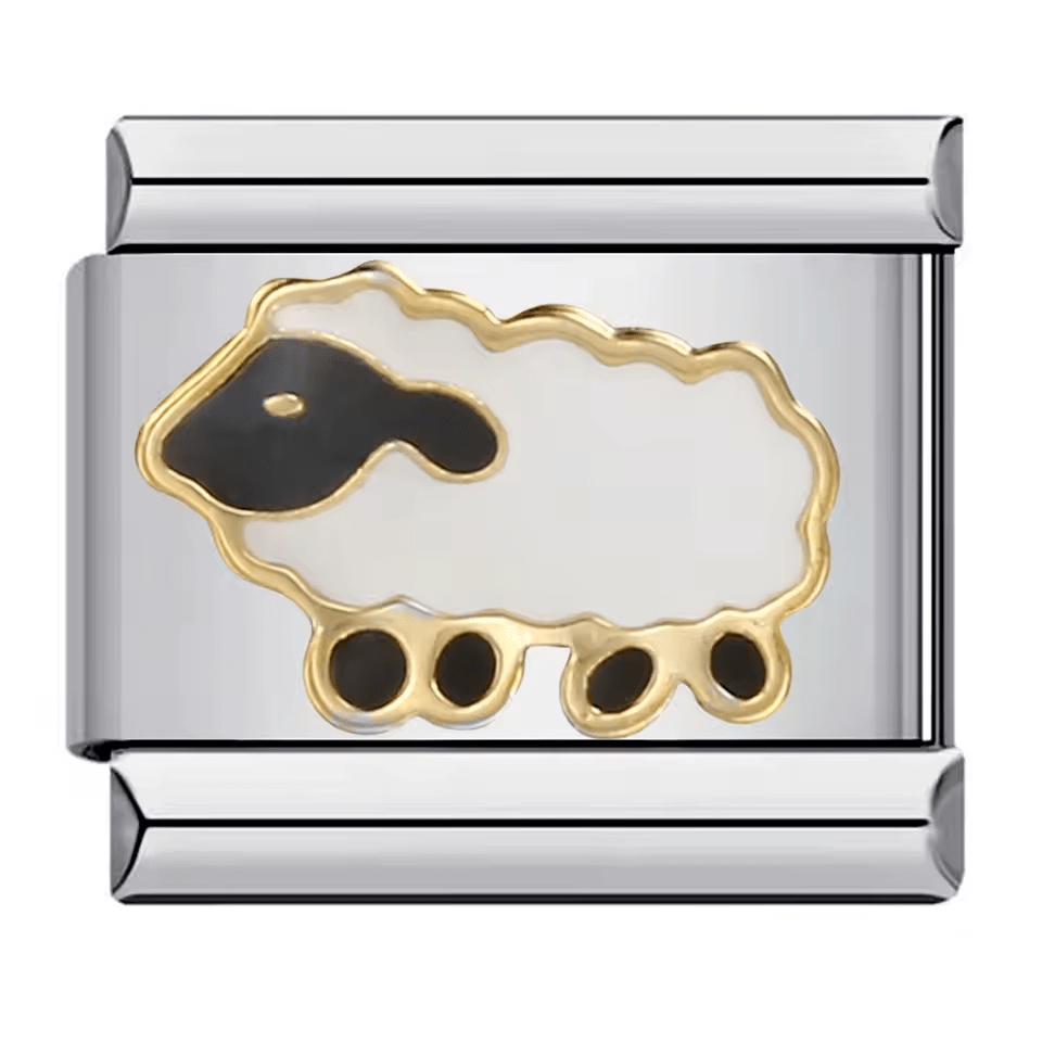 Sheep Italian charm 9mm animal design