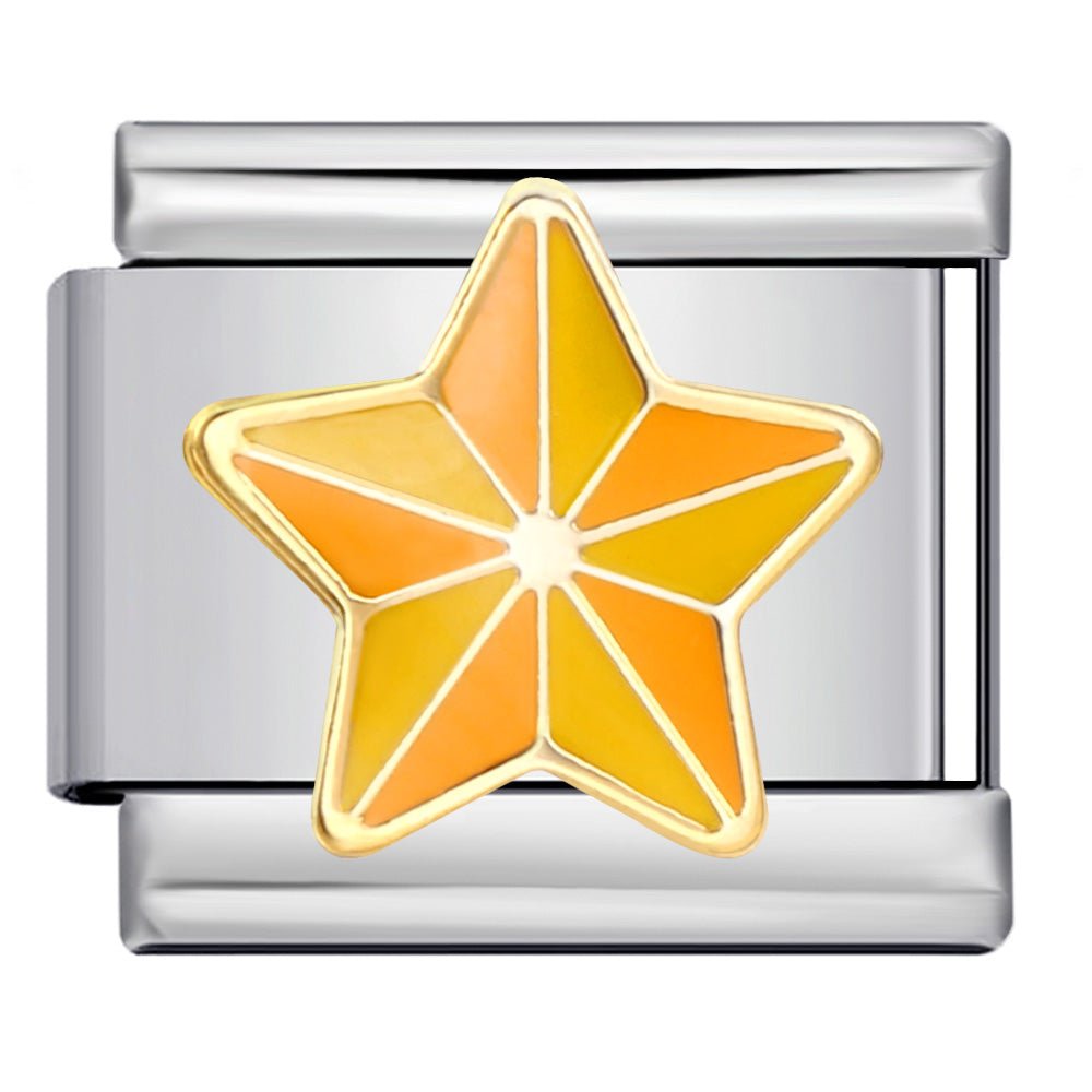 Star Italian charm 9mm