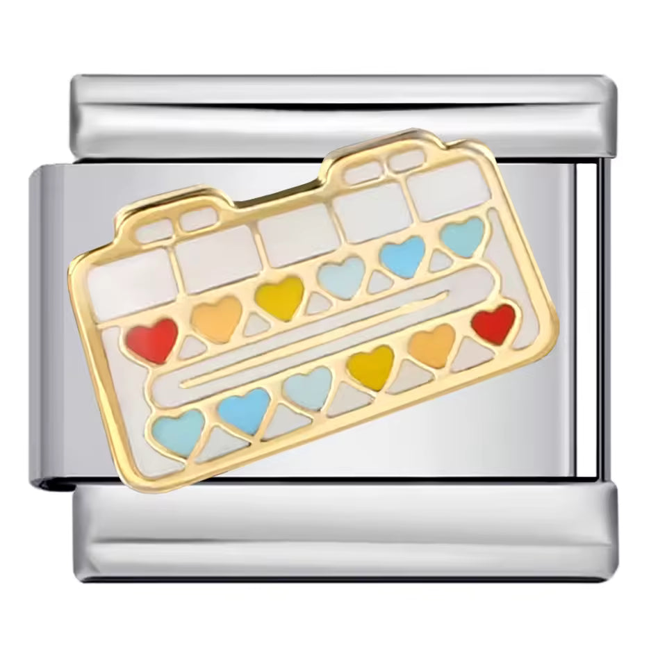 Watercolor paint set Italian charm 9mm