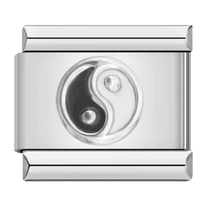 Yin Yang Italian charm 9mm balance symbol charm for Italian charm bracelet
