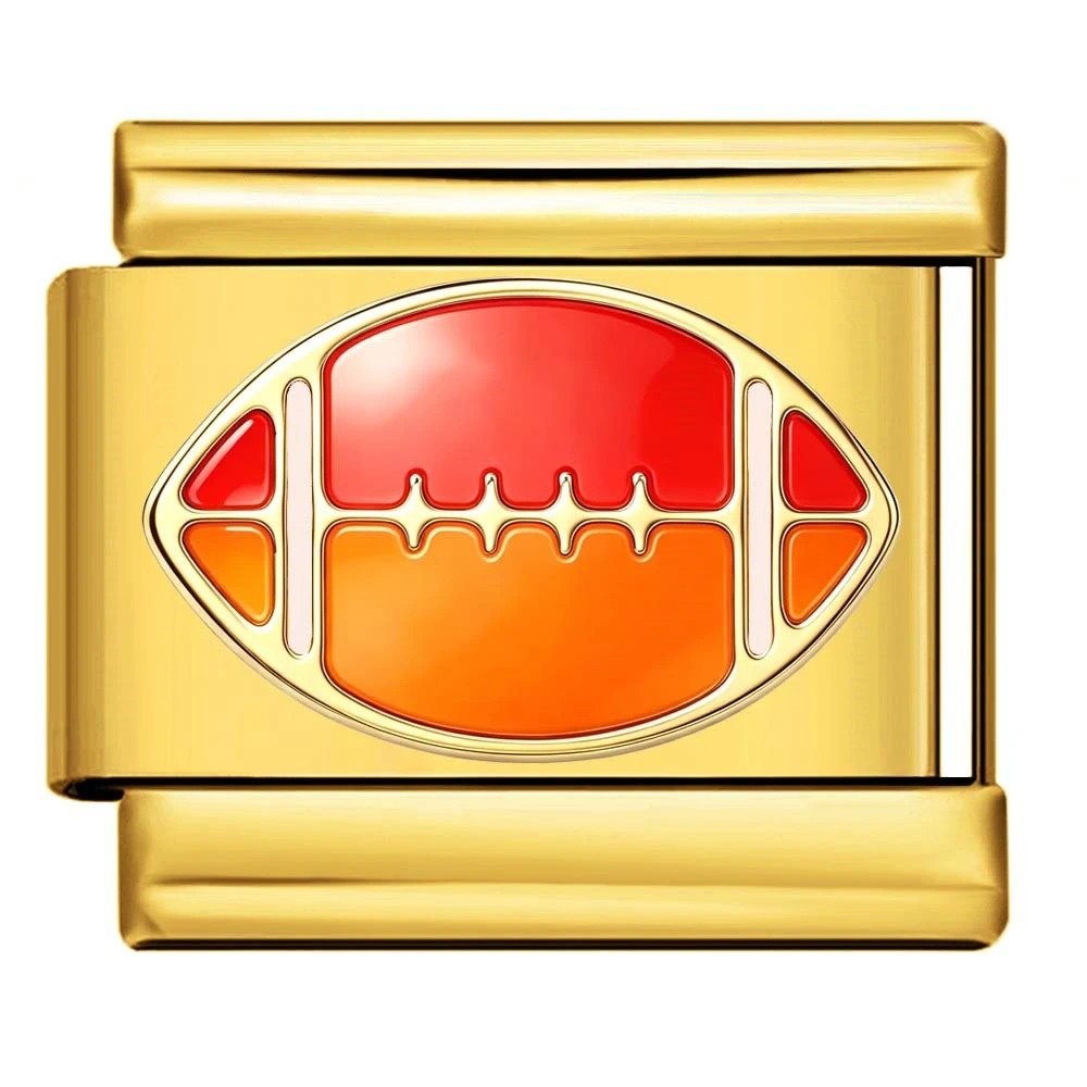 American Football -– Italian Charm Bracelet by Charmette