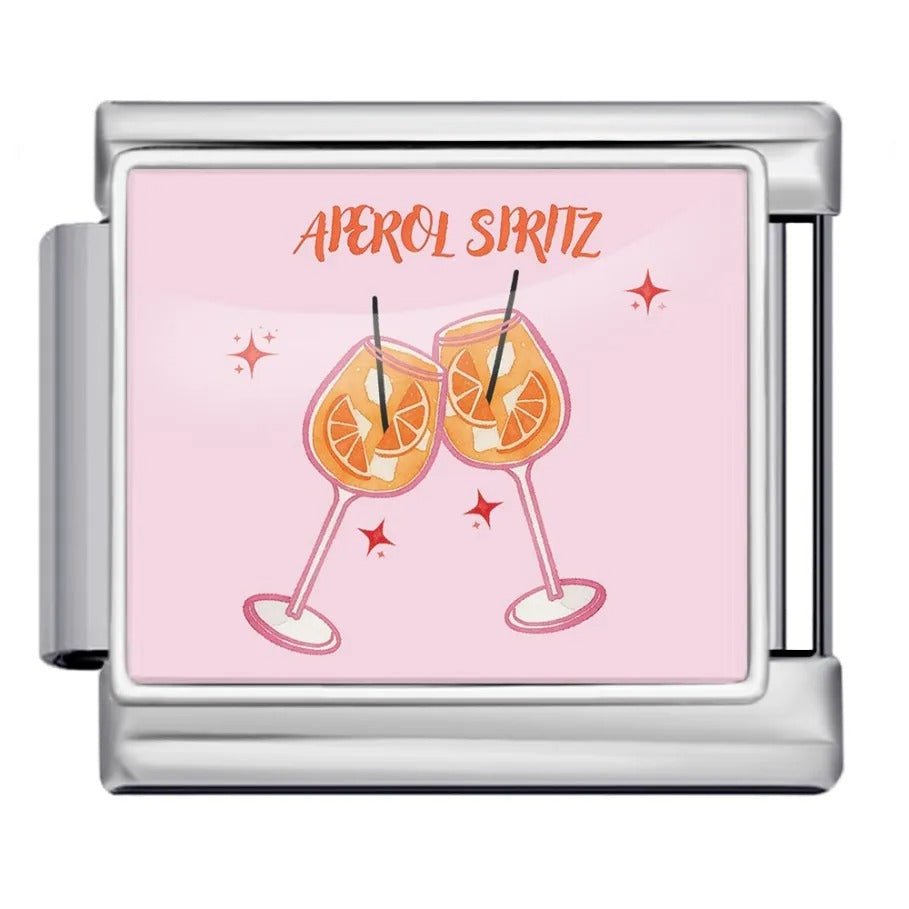 Aperol Spritz - – Italian Charm Bracelet by Charmette