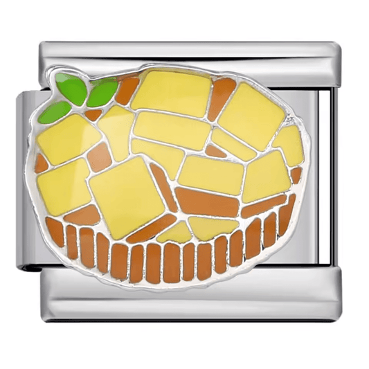 apple pie dessert Italian charm 9mm bracelet charm